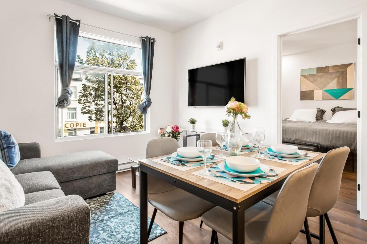 Apartament M11 Luxury 1Br Sofa Bed In The Heart Of Plateaumile-End Montreal Zewnętrze zdjęcie